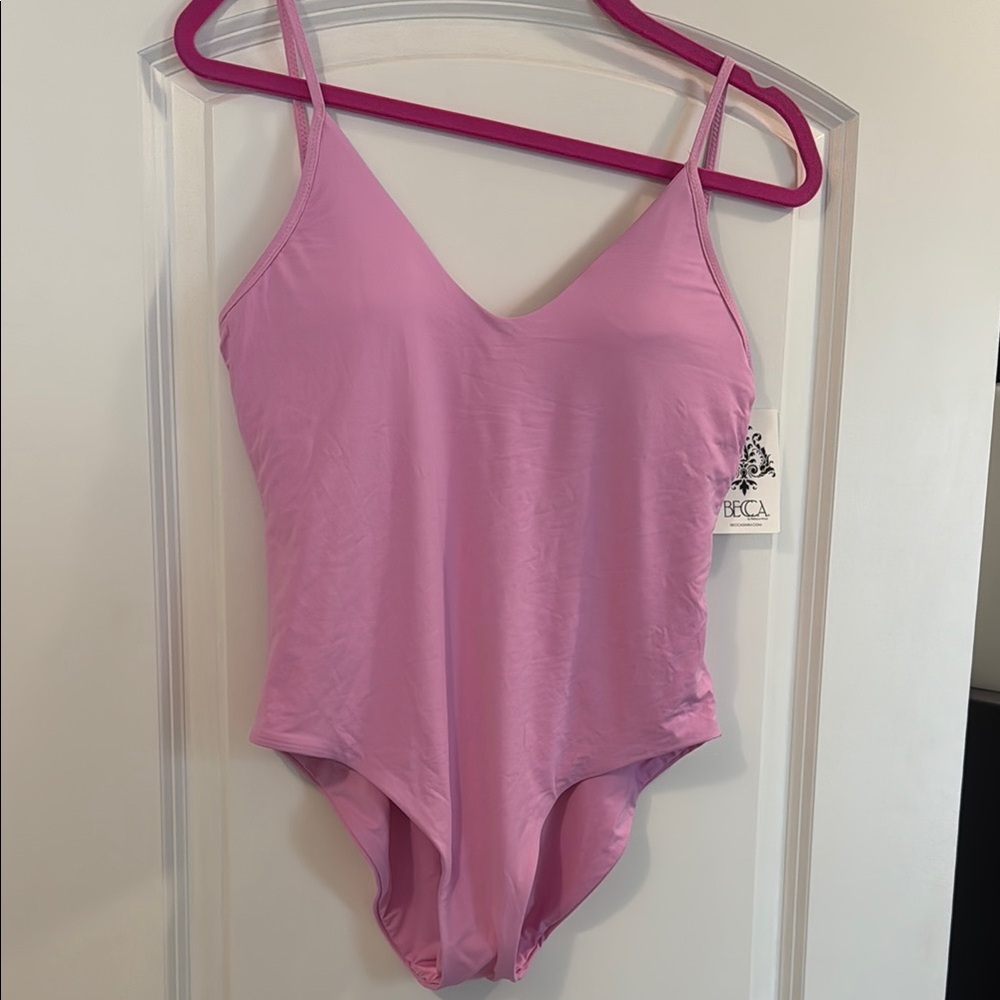 Becca Pink Spaghetti Strap Swimsuit
